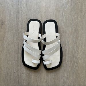 Ivory sandals